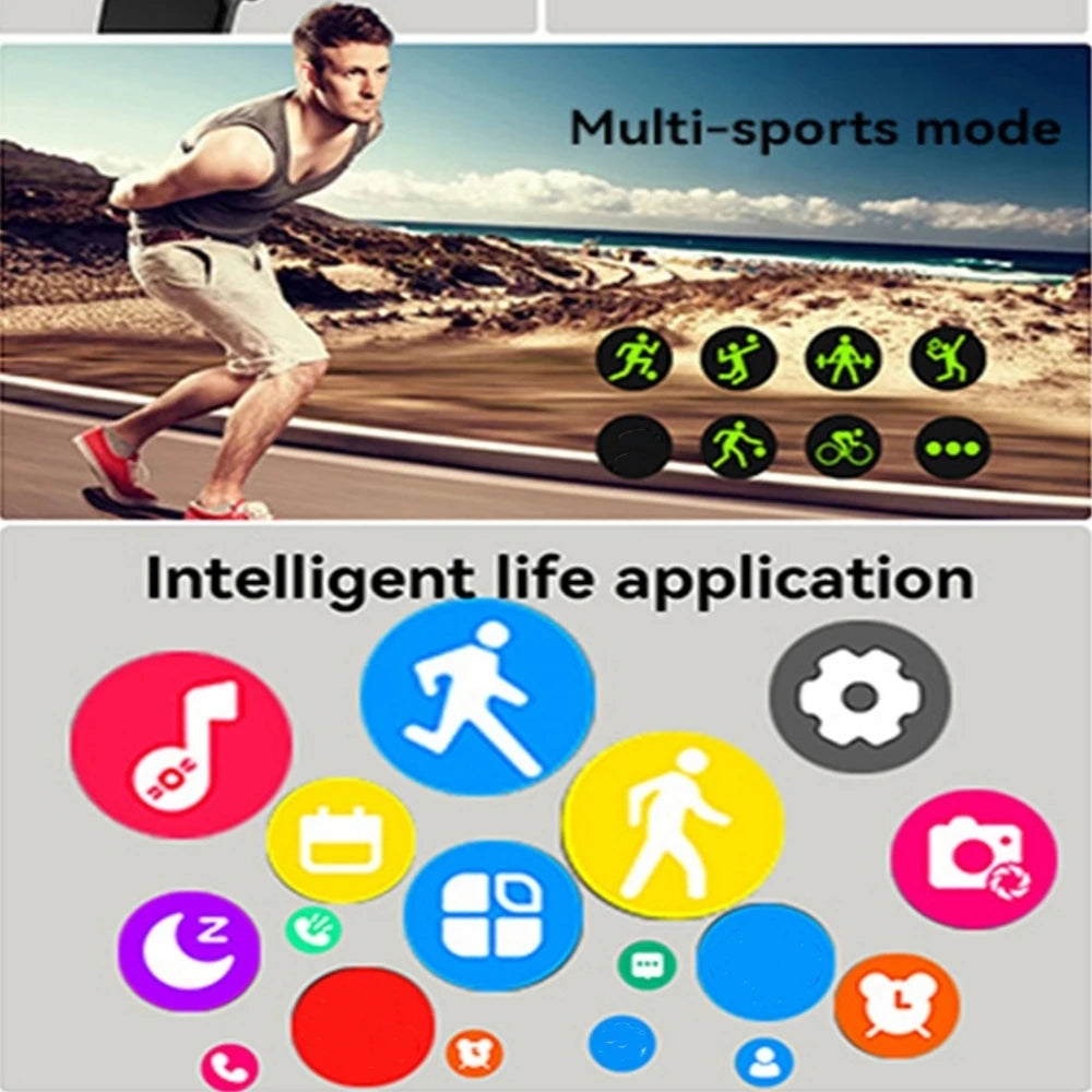 Fitness Smartwatch with 2.01" HD Display