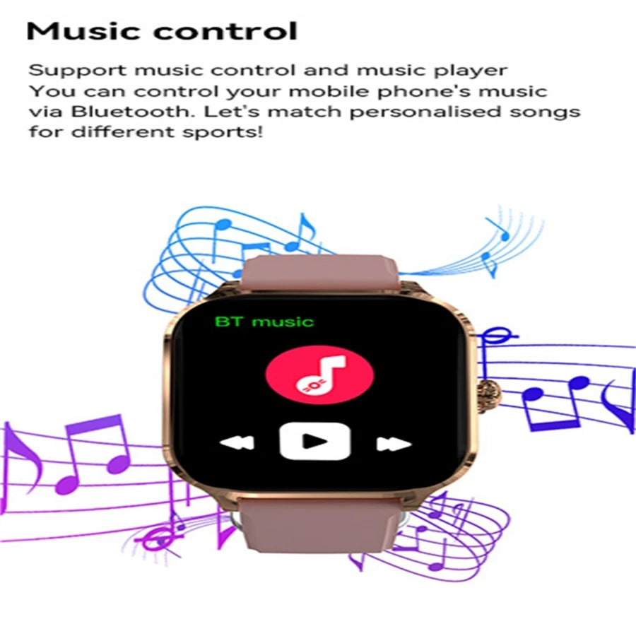 Fitness Smartwatch with 2.01" HD Display